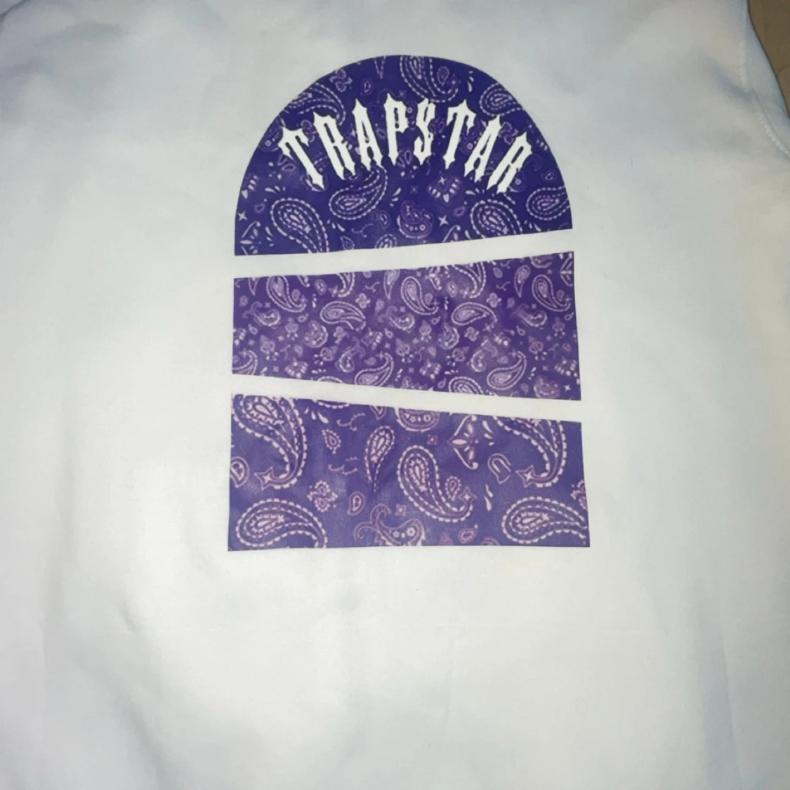 Vit hoodie från Trapstar - 1