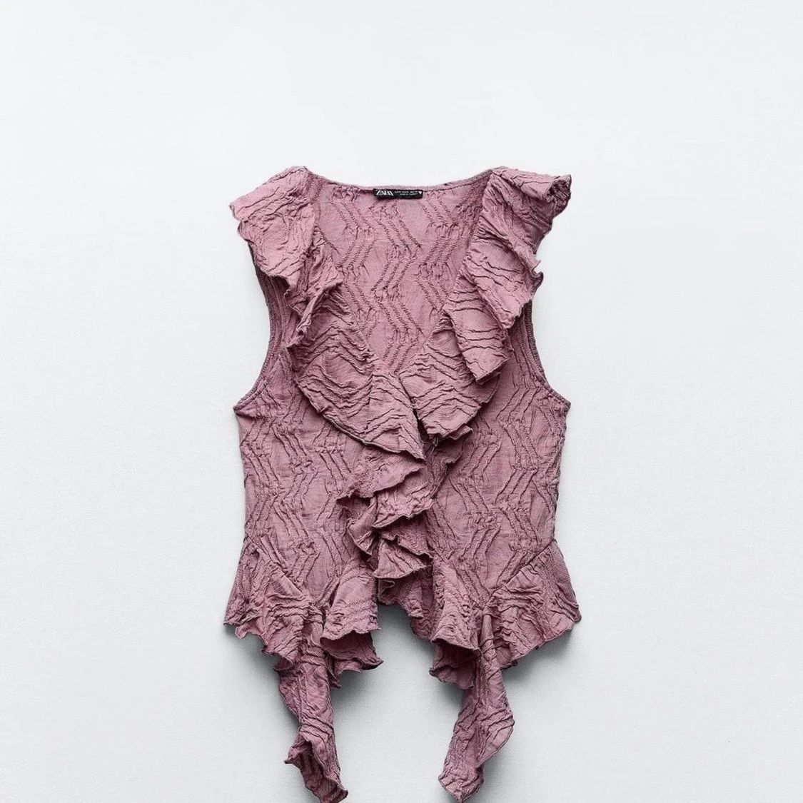 Lila topp från Zara - 1