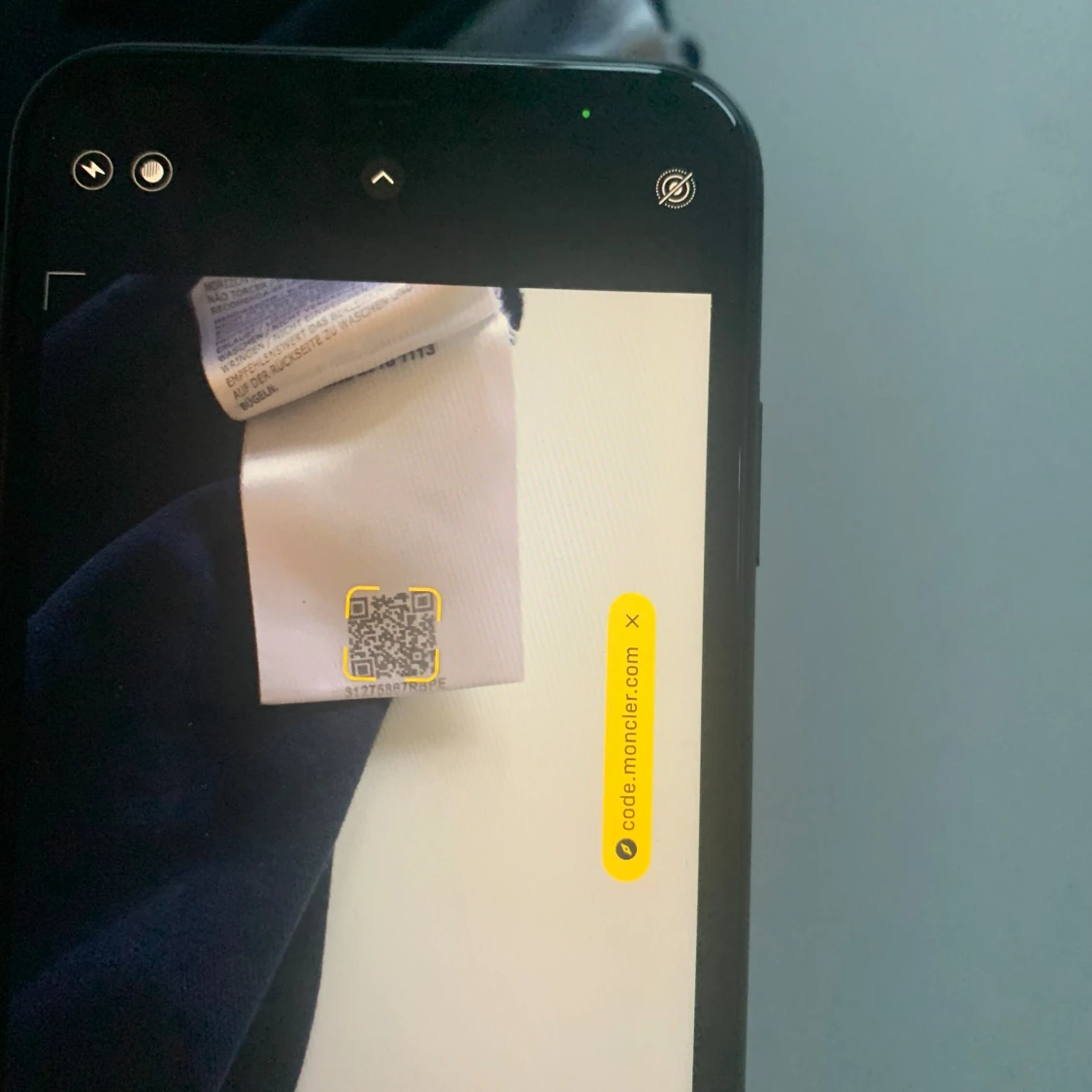 Mörkblå pikétröja från Moncler - 3