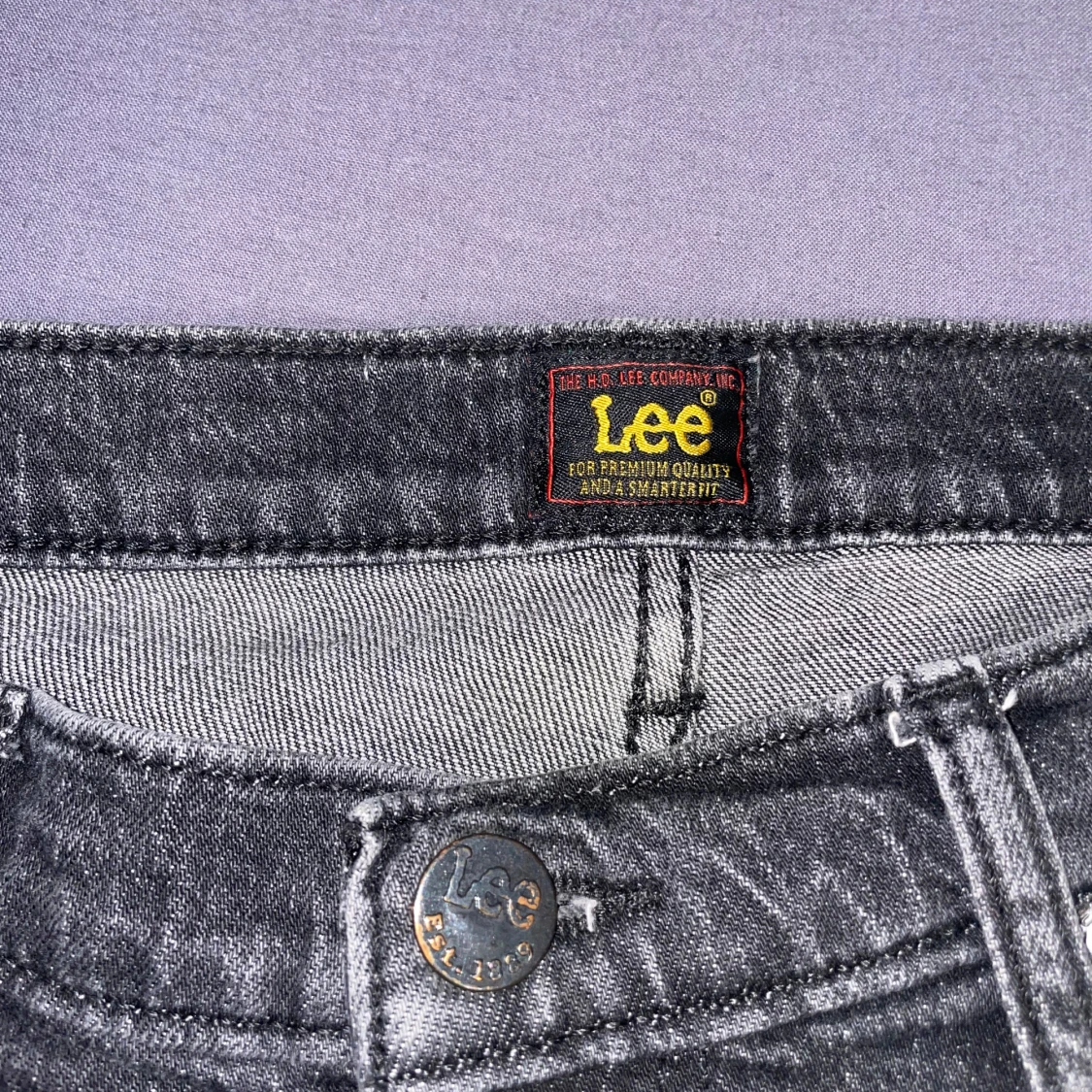 Grå jeans från Lee - 3