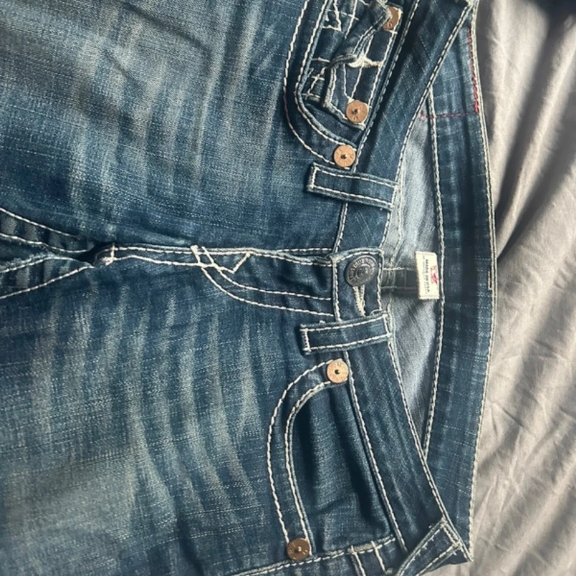 Lågmidjade bootcut True Religion Jeans - 91