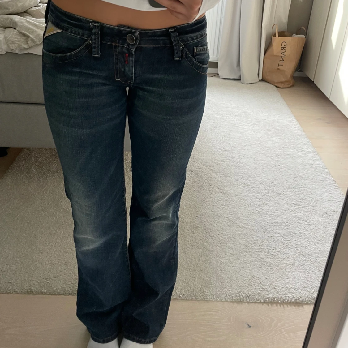 Lågmidjade jeans - 92