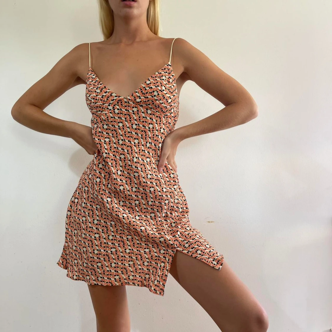 Blommig sommarklänning