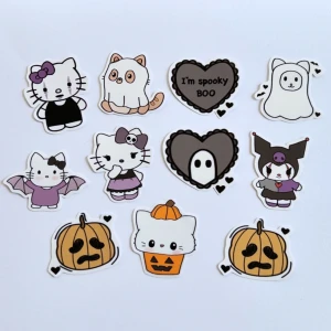 Halloween stickers 🖤🎃 - HALLOWEEN STICKERS 🎃🖤✨ designade av lovelyhomecraft  8 kr/styck eller mängdrabatt  Storlek: mellan 2-5 cm 🖤 Frakt: 18 kr frimärke