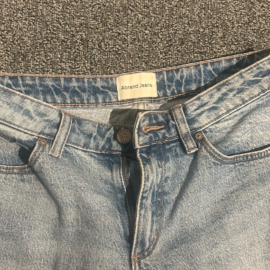 Blå jeans från Abrand - 1