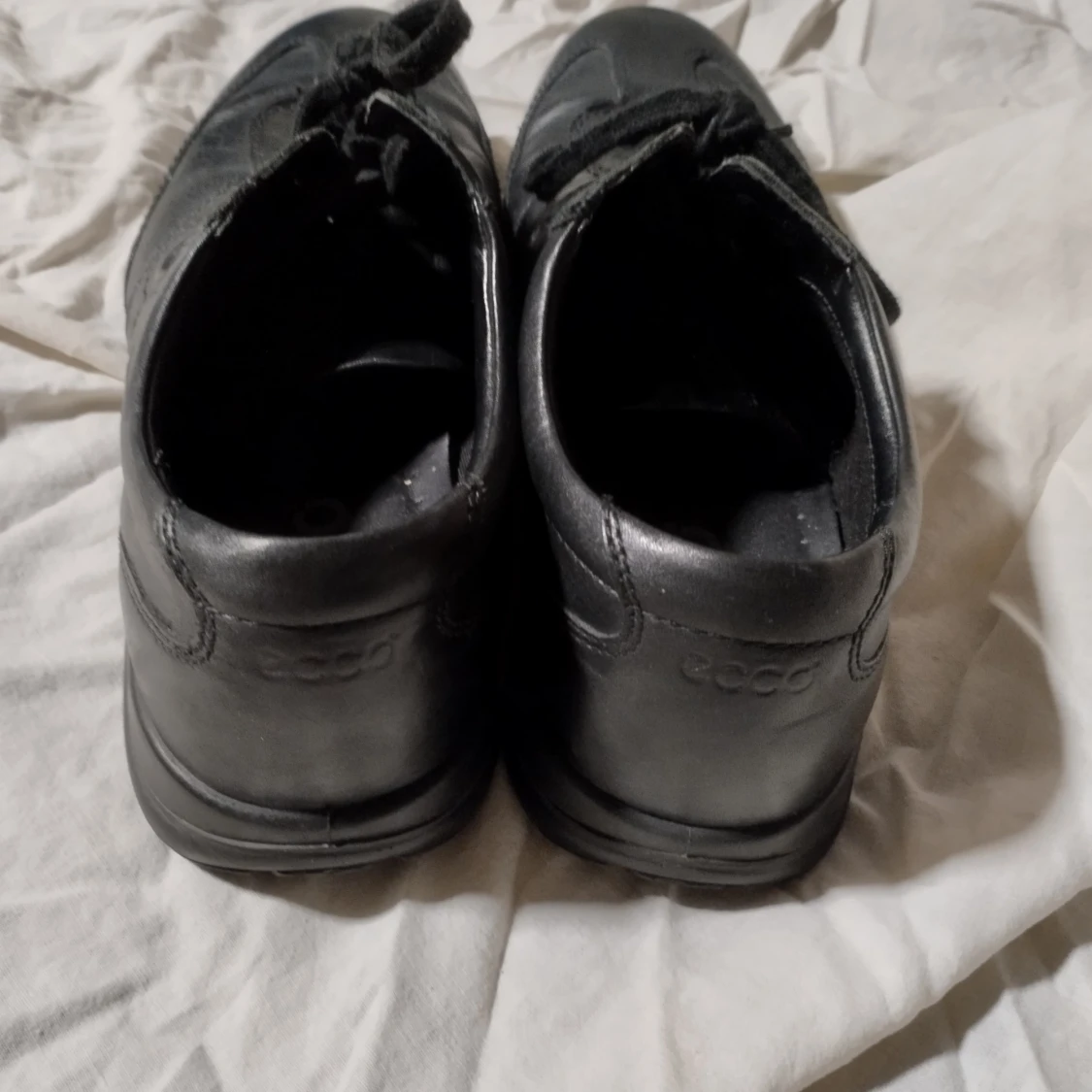 Svarta skinnskor från Ecco - 1