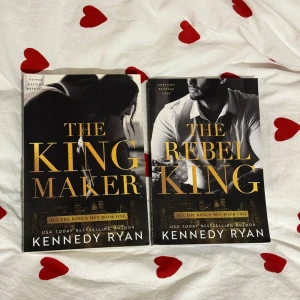 The Kingmaker och The Rebel King av Kennedy Ryan - Perfekt för dig som gillar Tv serien Scandal! Nyskick 
