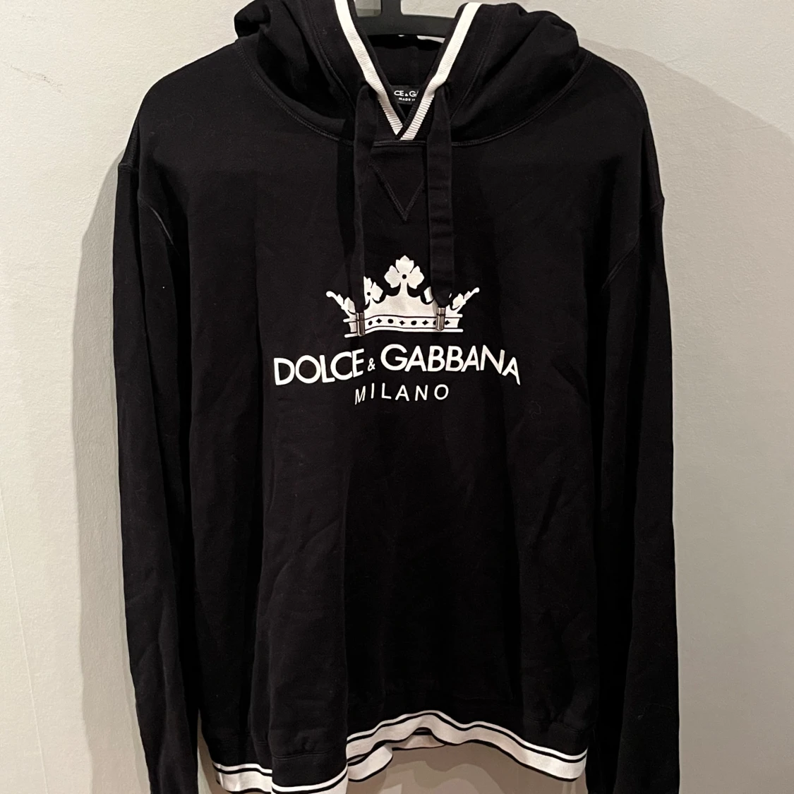 Svart Dolce & Gabbana hoodie