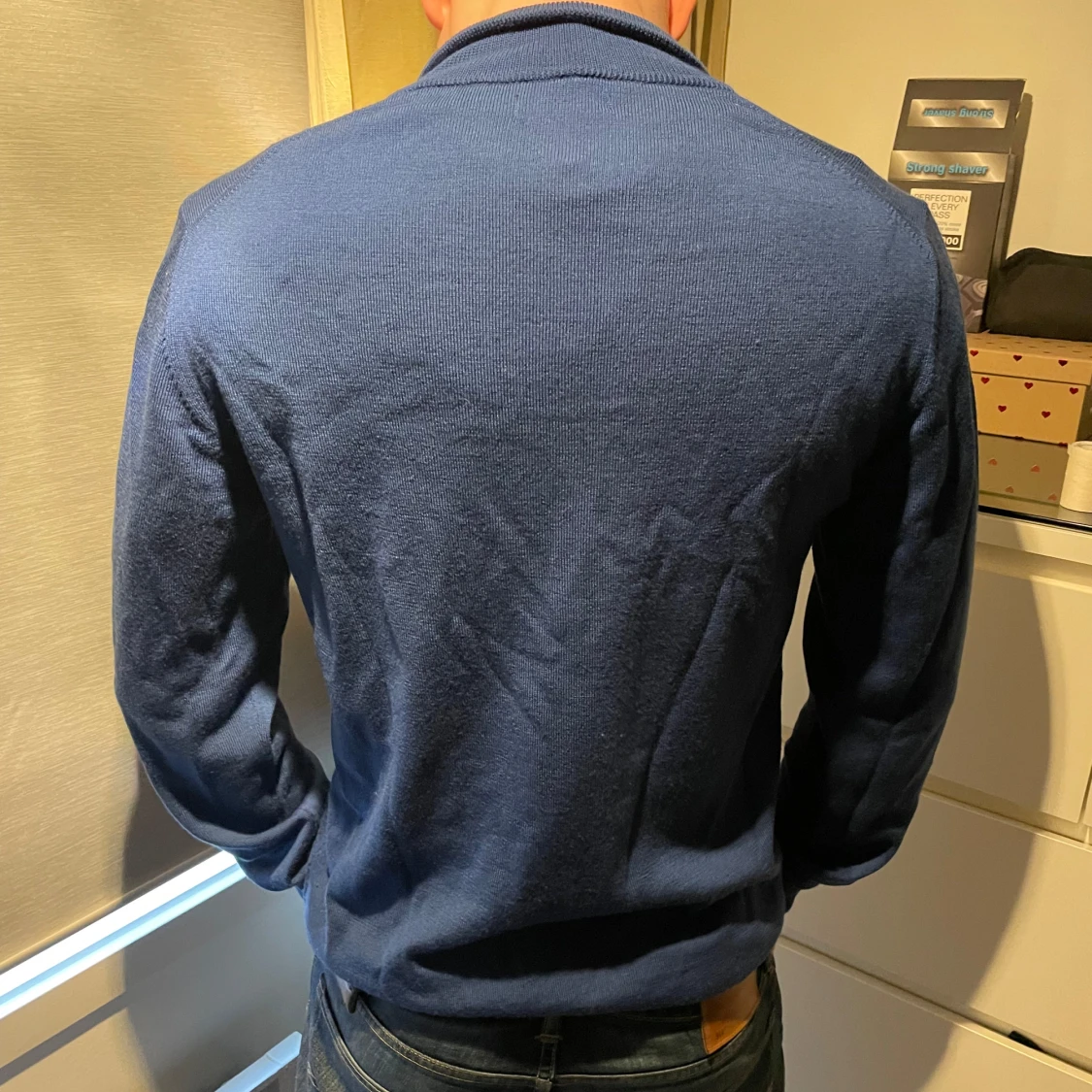 Blå halfzip från J.Lindeberg - 3