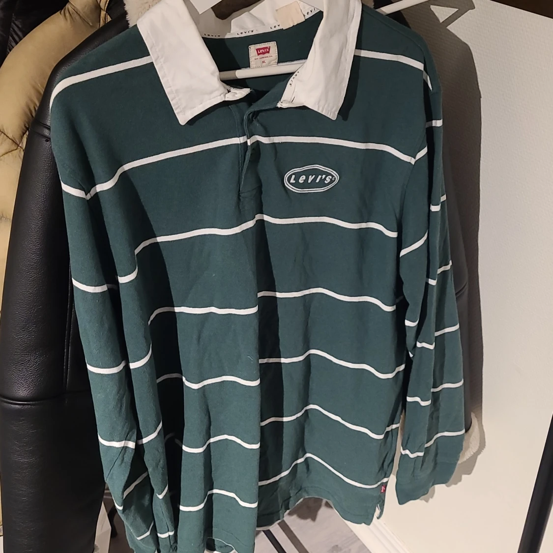 Randig pikétröja från Levi's