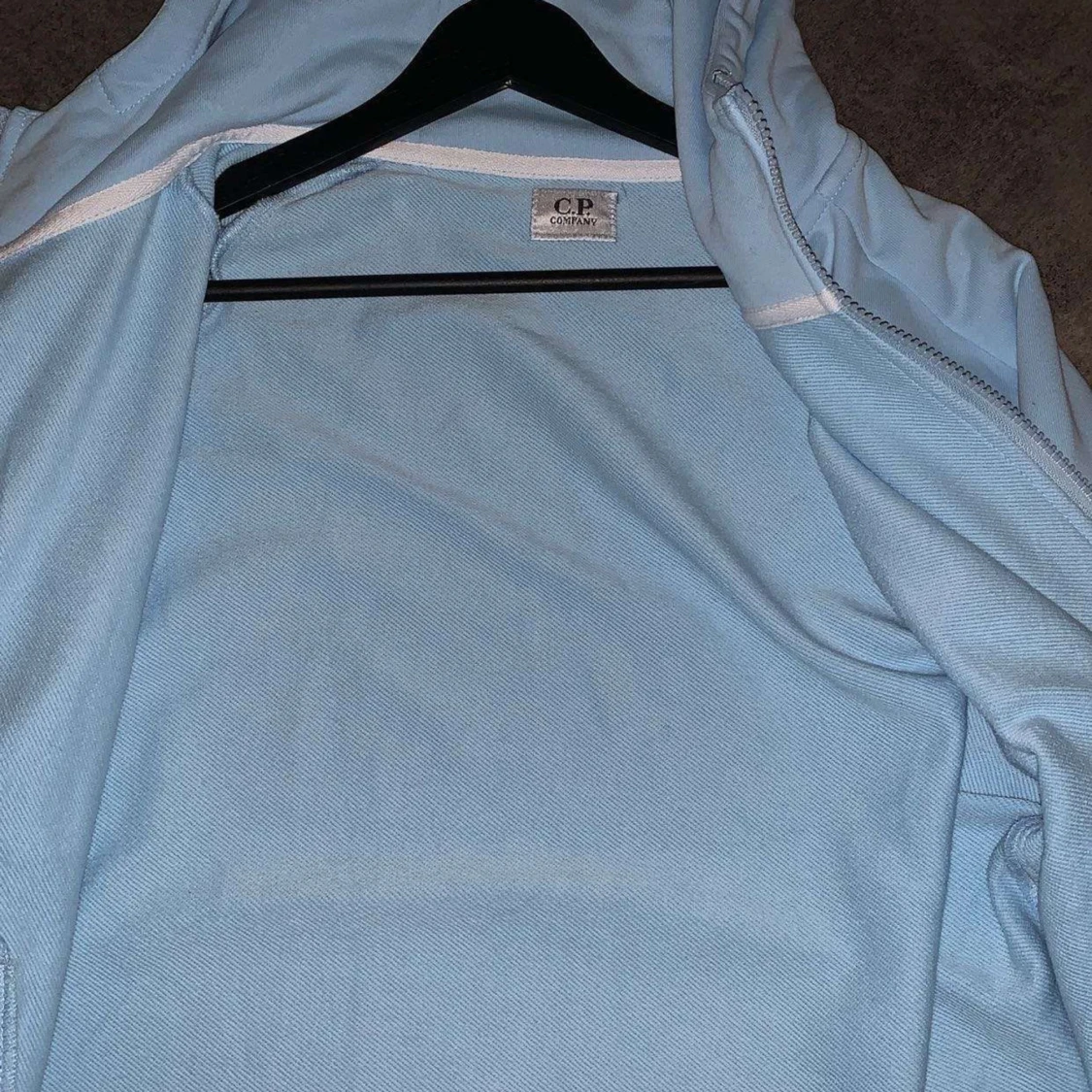 Ljusblå hoodie från CP Company - 90