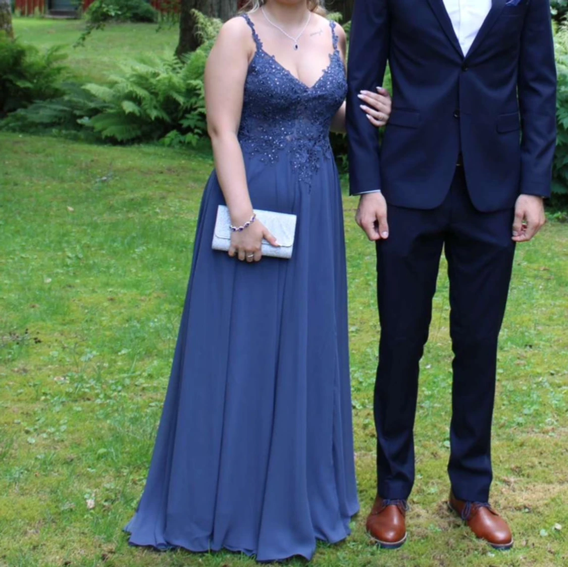 Blå balklänning från Christian Koehlert - 92