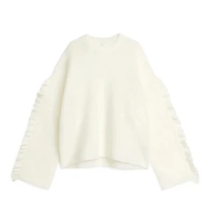 Arket mohair tröja  - Säljer denna supermysiga eftertraktade tröjan från arket i strl xs. Bara använd några gånger!🩷