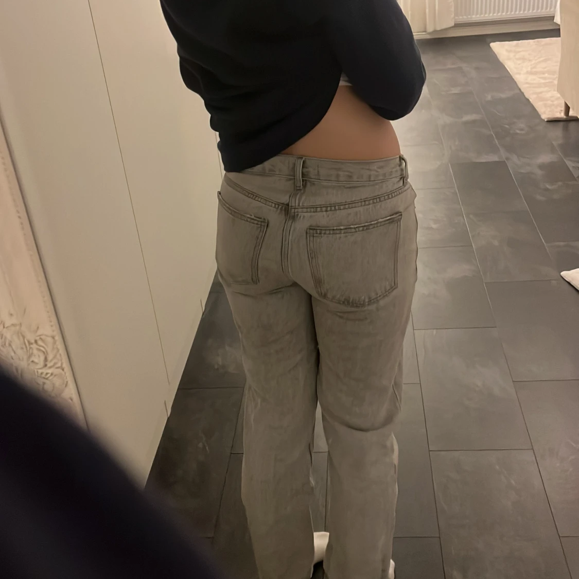 Grå jeans från Perfect Jeans - 90