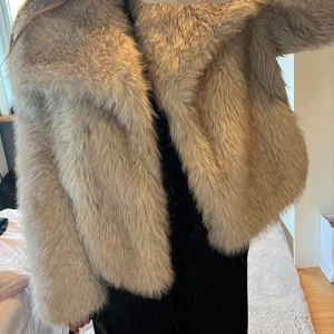 Zara pälsjacka - Jättefin pälsjacka som endast har använts en gång. Inga defekter