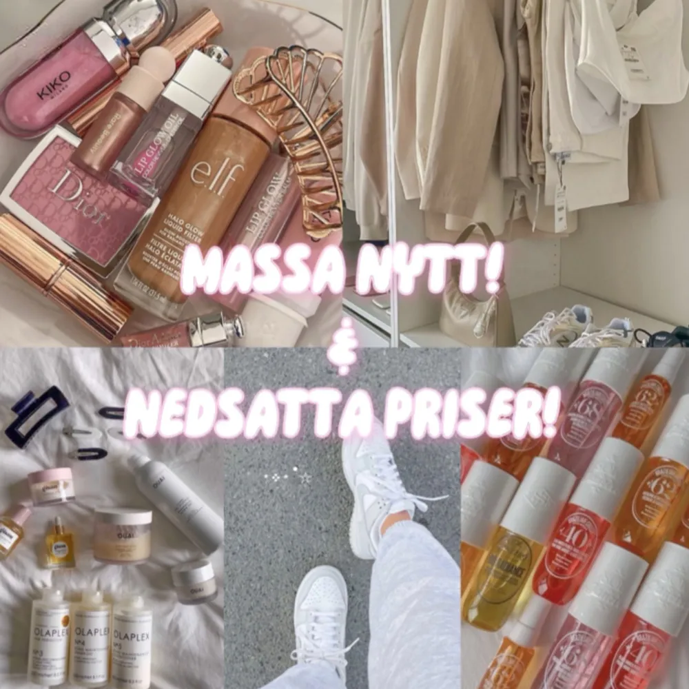 Ja du läste rätt!✨Det har kommit ut massa nytt & även nedsatta priser på iprincip allt på min Plick!🤩Allt från smink, kläder, väskor, accessoarer, hårvård, hudvård, kroppsvård, skor, parfymmister & m.m.✨💕. Övrigt.