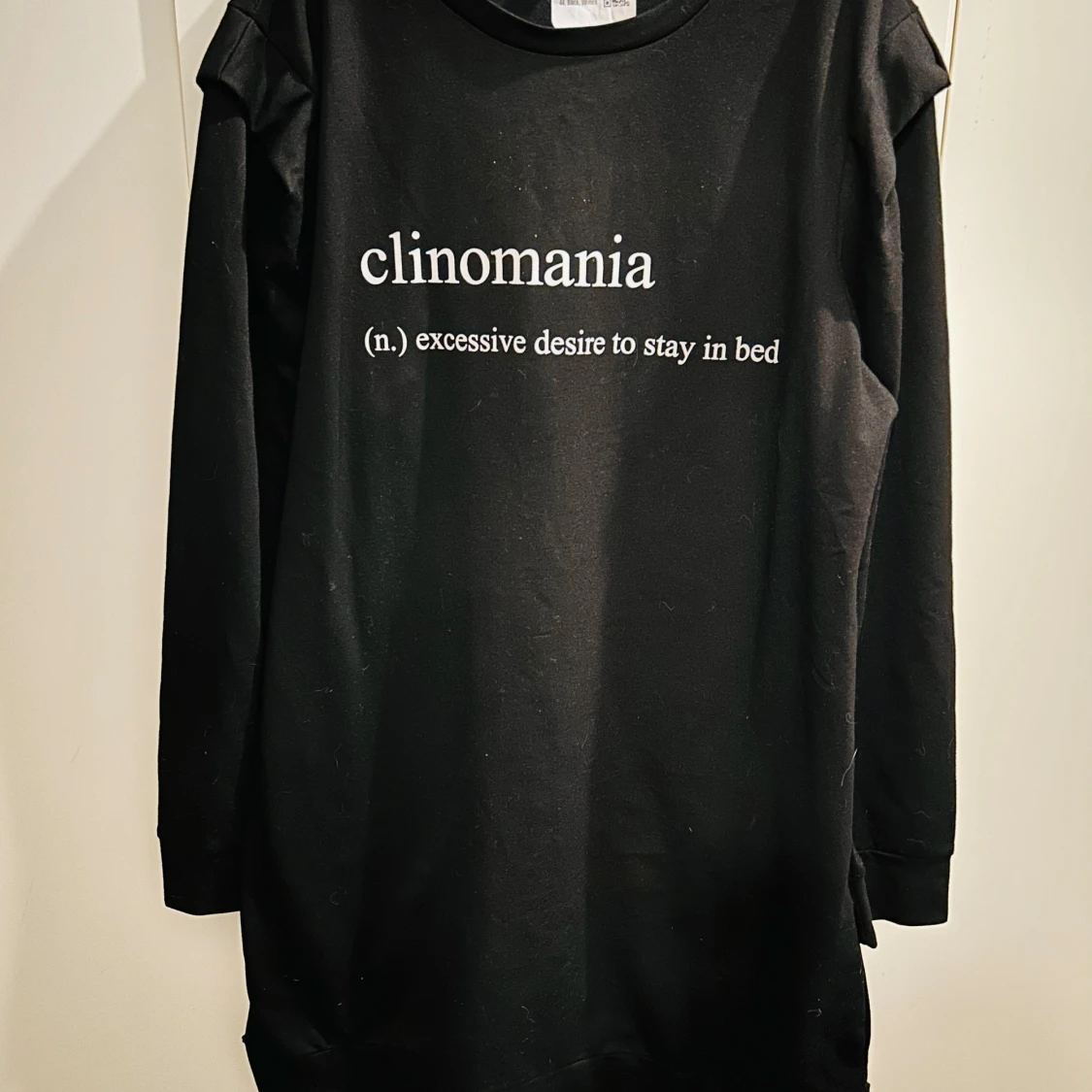 Svart långärmad tröja från SHEIN