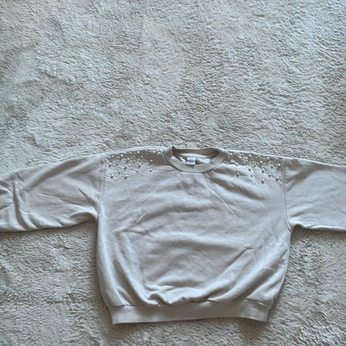 Beige tröja från Lindex Kids