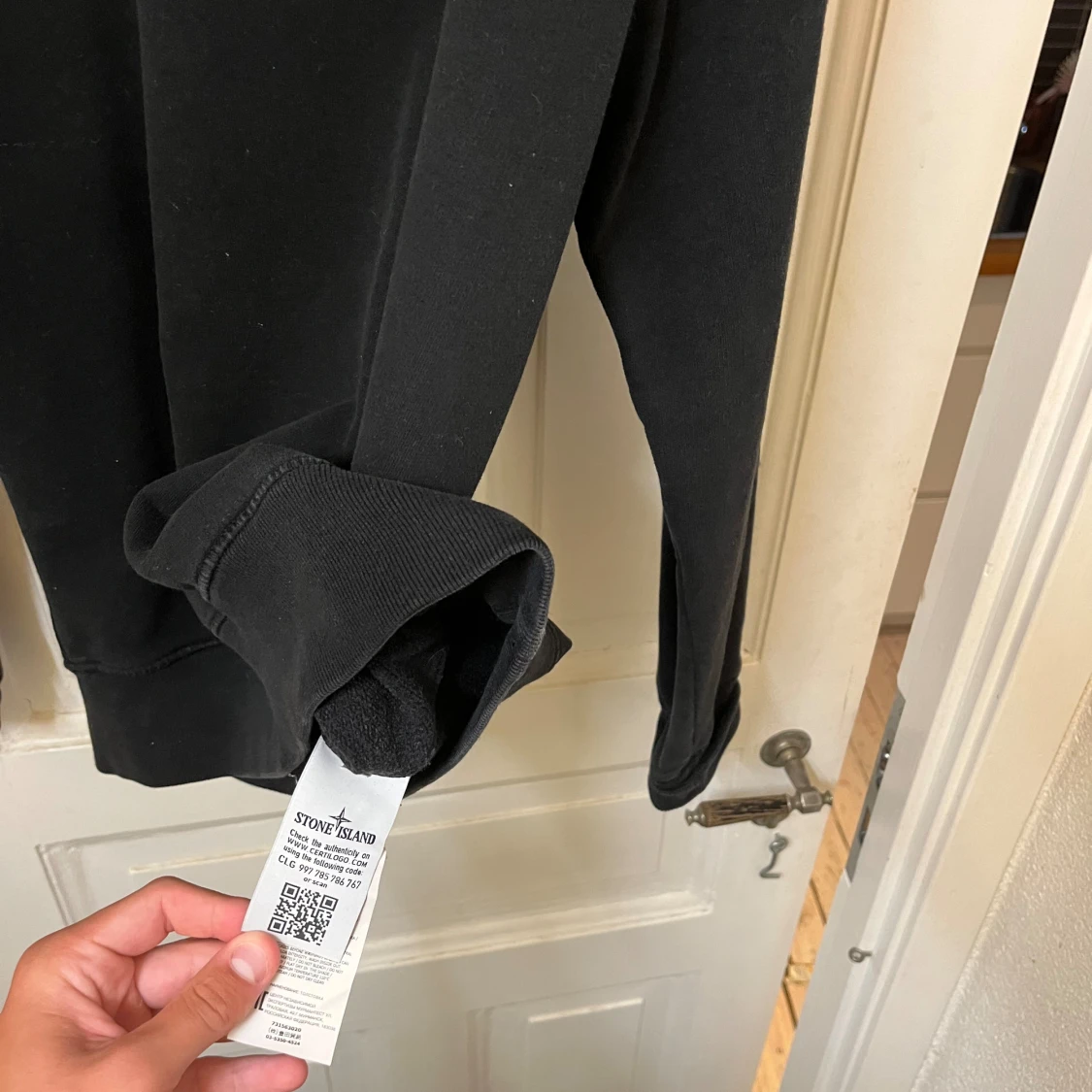 Stone Island tröja svart (medium) - 91