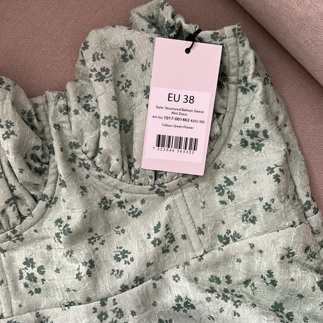 Grön klänning  - 91