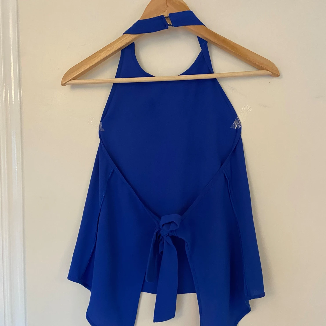 Blå topp med öppen rygg💙 - 90