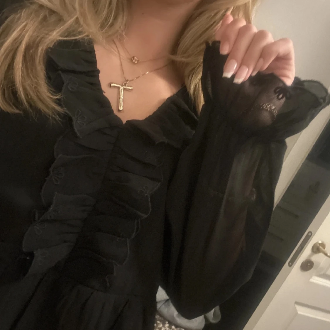 Svart blus från H&M - 90