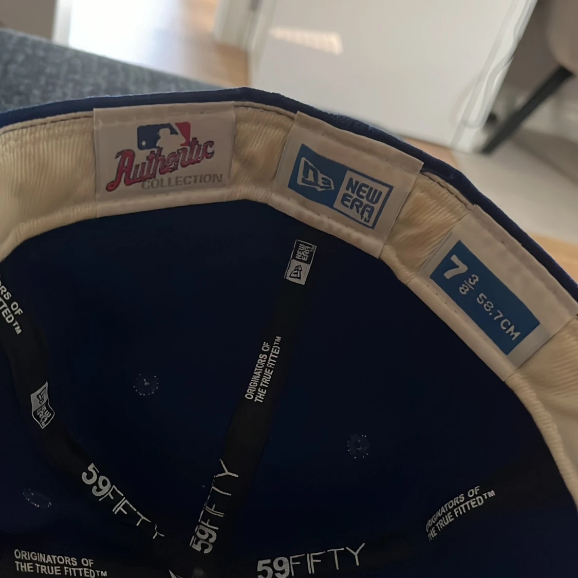 Blå keps från New Era - 90