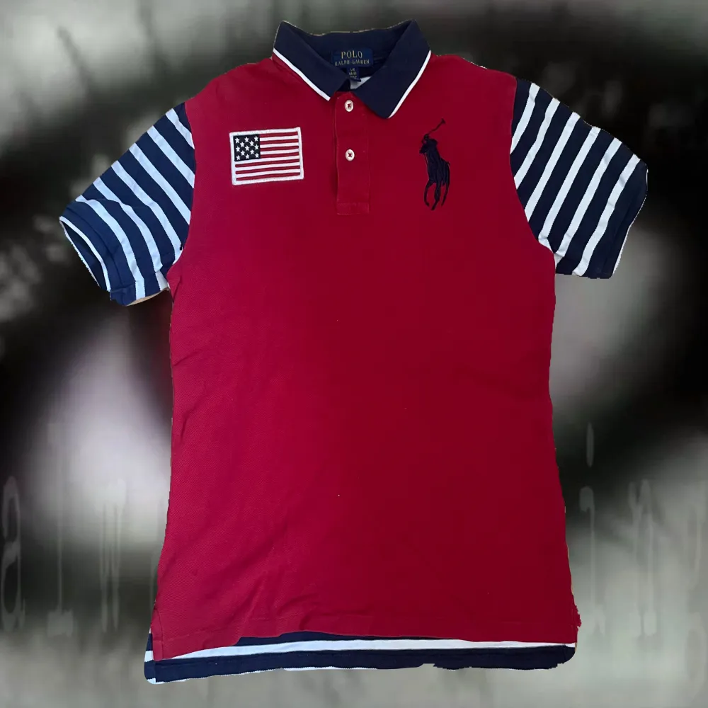 Usa polo rare shits Size s Sitter så på mig som är 178 . T-shirts.