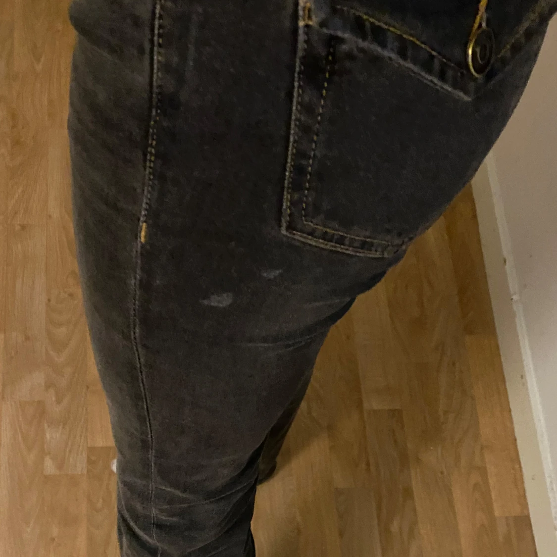 Grå jeans med bootcut - 91