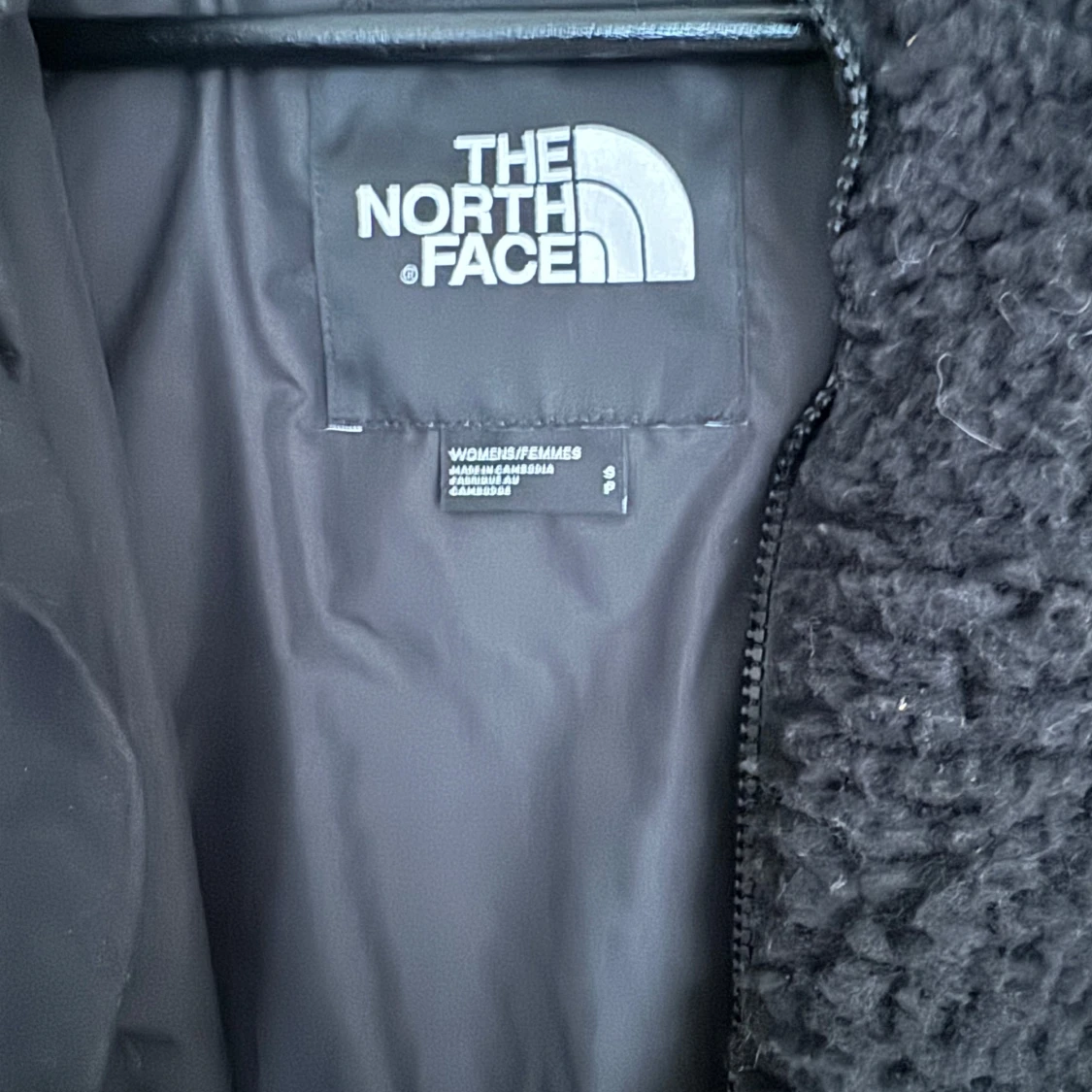 Svart teddyjacka från The North Face - 91