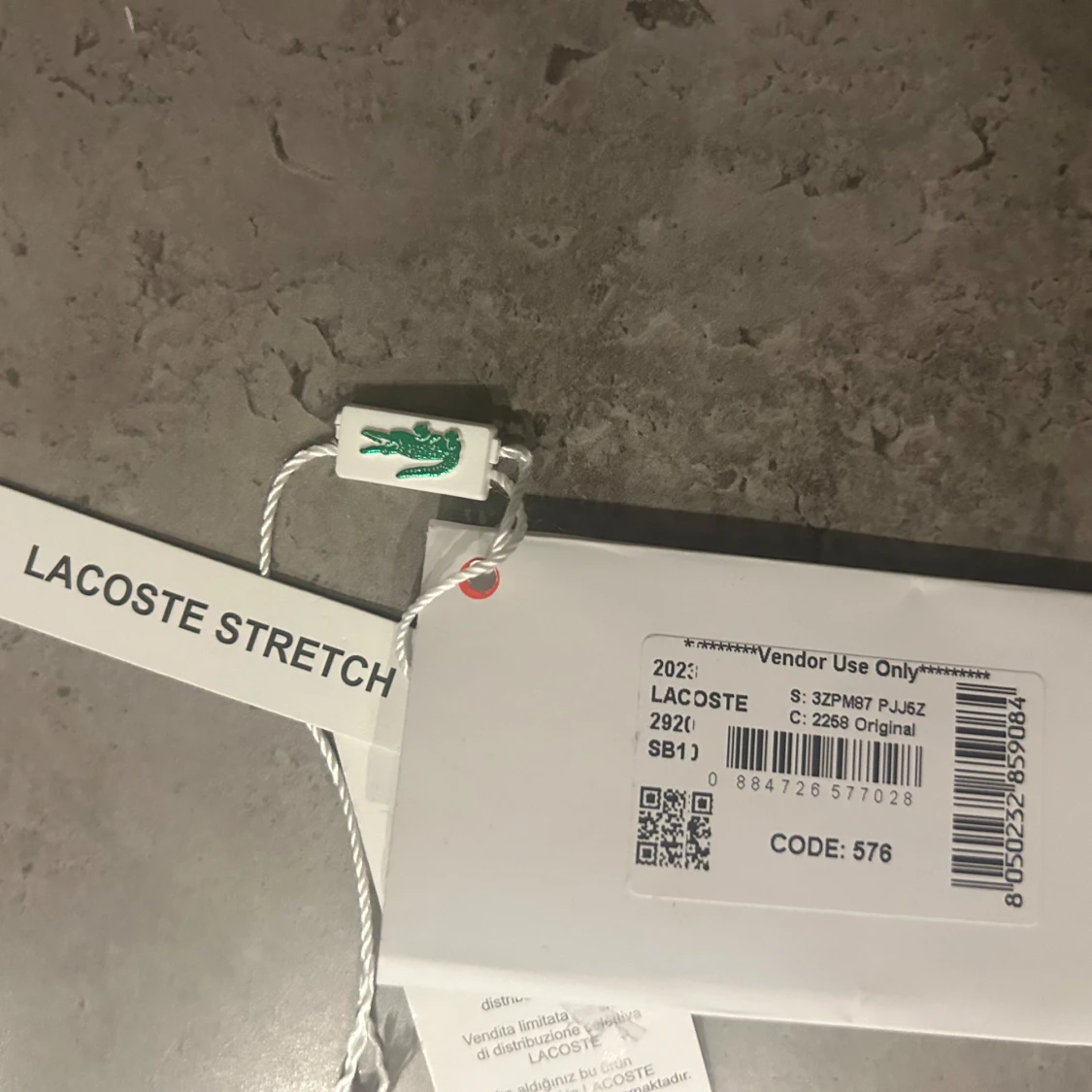 Vit sweatshirt från Lacoste - 93