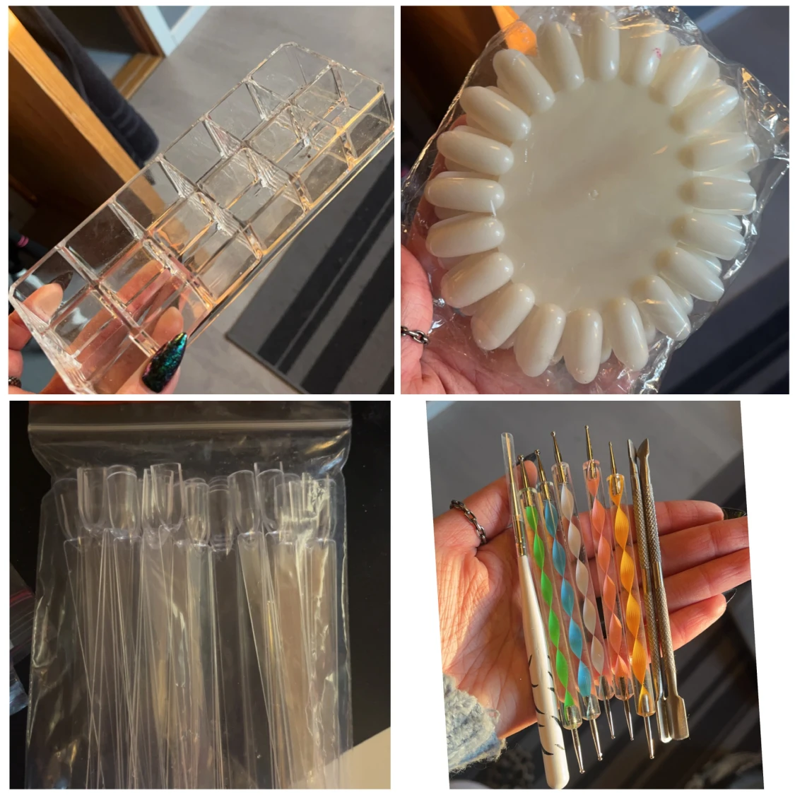 Nagelkonsttillbehör och verktygspaket - 92