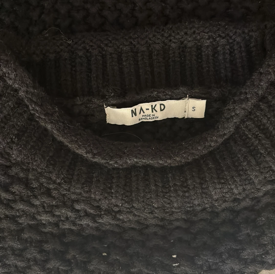 Svart stickad tröja från NA-KD - 91