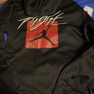 Jordan tröja - Denna jordan tröjan är tunn. Jag köpte den från nikebetterworld.com. Köpte den fast den var för liten för min lillebror.