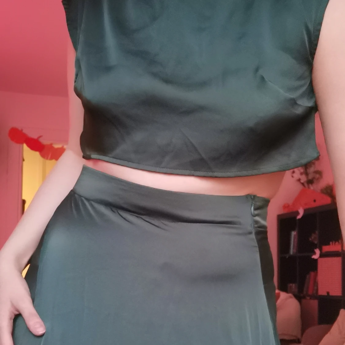 Mörkgrönt set - 91