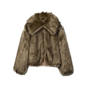 Pälsjacka -  slutsåld pälsjacka från stravadius i nyskick. 