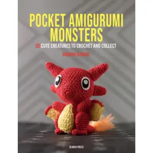 20 loveable little amigurumi monsters to crochet and collect, from sprout-like sidekicks and spiky wolf companions, to leaf foxes and fiery cats! Templates included. These loveable little amigurumi monsters are so cute and quick to crochet, you'll want to make them all! At 4in high, these manga-inspired plushie creatures are perfect little companions that can peek out of your pocket. Using just one size hook, crochet your partner or a whole team of beasts with unique powers, from a sprout-like sidekick and spiky wolf guardian, to a springy mouse and a fiery cat! Suitable for crocheters of all abilities, these tiny collectables make awesome gifts and mini makes for any age. 20 mini monsters to crochet and collect Only one size crochet hook needed Easy to follow, step-by-step instructions with templates in a handy-sized book Great little gifts for all ages - if you can handle them! An enlarged re-issue of Pocket Amigurumi, 2017.    Format Häftad   Omfång 112 sidor   Språk Engelska   Förlag Search Press   Utgivningsdatum 2024-02-13   ISBN 9781800922495  