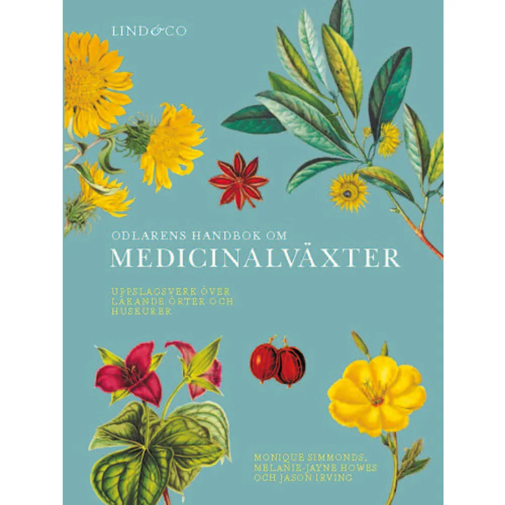 Odlarens handbok om medicinalväxter är en vackert illustrerad referensbok för trädgårdsälskare, som kombinerar utsökta botaniska illustrationer med praktiska huskurer. Många av våra viktigaste läkemedel - från Aspirin till cellgifter - utvinns från växter, och flera vanliga trädgårdsväxter används inom modern medicin. I den här boken beskrivs över 270 välgörande plantor och 24 recept på kurer att tillreda själv - örtbaserade oljor, tinkturer och krämer, var och en försedd med steg-för-steg-fotografier och tydliga instruktioner. Lär dig att odla egna läkeväxter och hur det går att bota olika åkommor! MONIQUE SIMMONDS är biträdande direktör på The Royal Botanic Gardens och har över 30 års erfarenhet av forskning på medicinalväxter, bland annat för att ta fram nya läkemedel. MELANIE-JAYNE HOWES är kemist och farmaceut och har forskat om användning av växter, framförallt inom medicin och hälsa. JASON IRVING är författare och växtkännare. Han arbetar på Kew Gardens och håller också kurser i hur man hittar, identifierar och använder vilda växter.    Format Inbunden   Omfång 224 sidor   Språk Svenska   Förlag Lind & Co   Utgivningsdatum 2022-07-11   Medverkande Melanie-Janye Howes   Medverkande Jason Irving   Medverkande Marie Widén   Medverkande Lennart Engstrand   ISBN 9789180183635  . Böcker.