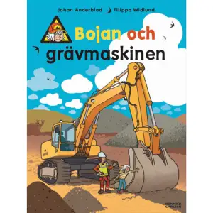 Stora fordon för små barn. Bojan gräver i legolådan. Han behöver hitta bitarna som gör att huset han bygger blir färdigt för natten. Men Bojans mamma Bibbi tycker det är dags att gå och lägga sig. Om man hade en grävmaskin skulle det gå fortare att hitta rätt bit, säger Bojan. Han undrar hur mycket man får plats med i en grävskopa. Det vet jag, svarar Bibbi – hon har ju kört nästan alla sorters fordon. Hon har till och med jobbat som grävmaskinist och vet allt om hur grävmaskinen fungerar. Hon får berätta om hur det var när hon skulle gräva en damm och två rådjurskid behövde räddas!I ”Bojan och grävmaskinen” blandar Bolibompas Johan Anderblad, precis som i de andra Bojan-böckerna, fakta och saga. Och tillsammans med Filippa Widlunds fina, detaljrika och helt korrekta bilder skapas bilderboksmagi för alla små fordonsfantaster!    Format Inbunden   Omfång 32 sidor   Språk Svenska   Förlag Bonnier Carlsen   Utgivningsdatum 2023-03-23   Medverkande Filippa Widlund   Medverkande Filippa Widlund   ISBN 9789179790585  