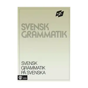 Den populära Målgrammatiken är en svensk grammatik som finns bearbetad och översatt till ett flertal språk. Målgrammatiken visar steg för steg hur svenska språket är uppbyggt och täcker de viktigaste reglerna när det gäller satsens byggnad, ordens böjning samt uttal och stavning. Alla grammatiska termer förklaras första gången de används. Den svenska versionen av Målgrammatiken, som är avsedd för läraren, förklarar hur versionerna på olika språk skiljer sig från varandra. Det gör det lättare att förstå bakgrunden till de svårigheter elever med olika modersmål har. Digitalböcker Målgrammatiken finns nu som digitalbok för flera språk. Digitalböckerna har sökbart innehåll, anteckningsmöjligheter, bokmärkning, zoomfunktion och sparfunktion.    Format Häftad   Omfång 184 sidor   Språk Svenska   Förlag Natur & Kultur Läromedel   Utgivningsdatum 1986-02-26   Medverkande Kerstin Ballardini   Medverkande Sune Stjärnlöf   ISBN 9789127501492  