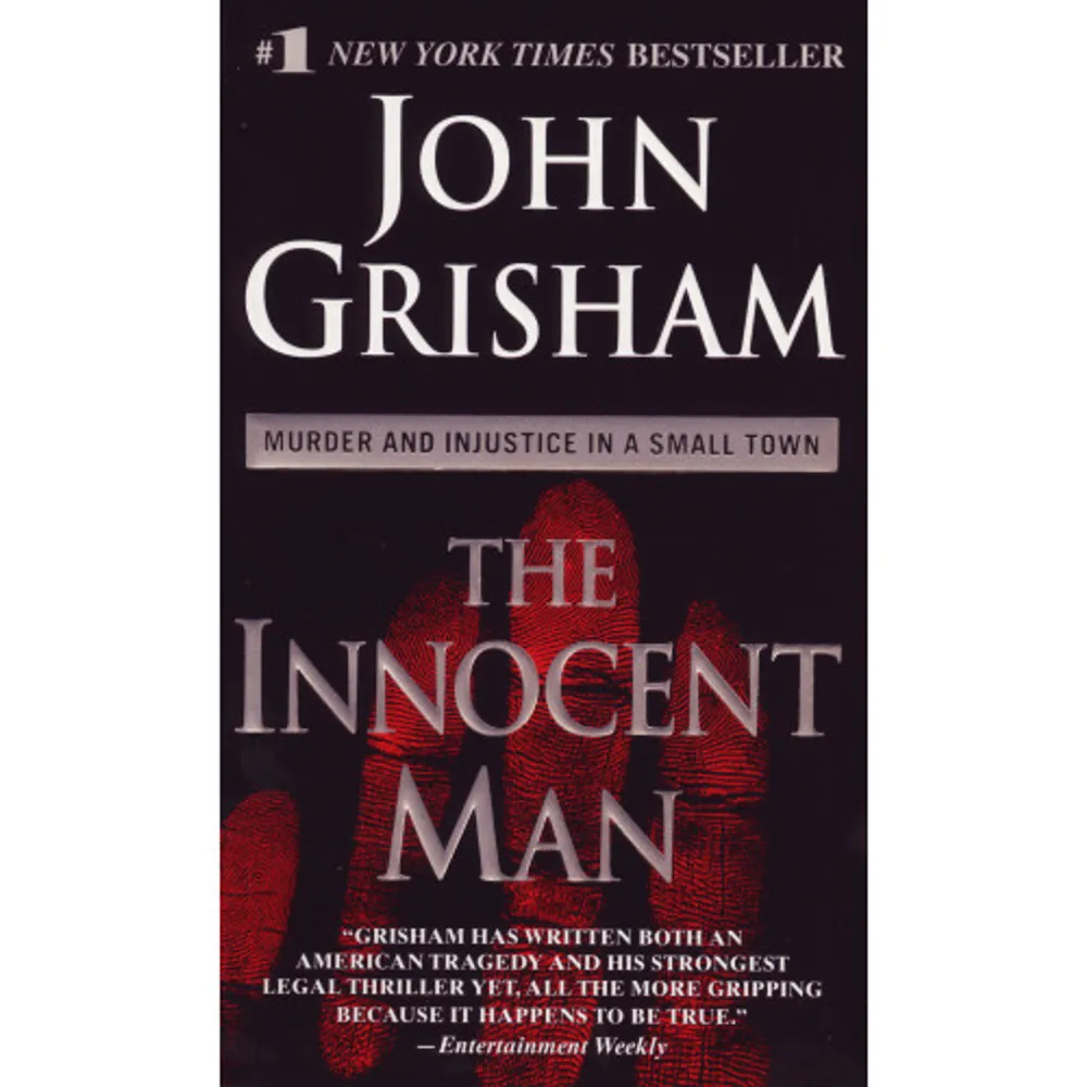 Innocent Man : Murder and Injustice in a Small Town by John Grisham.    Format Häftad   Omfång 448 sidor   Språk Engelska   Förlag Random House USA   Utgivningsdatum 2007-11-20   ISBN 9780440243830  . Böcker.