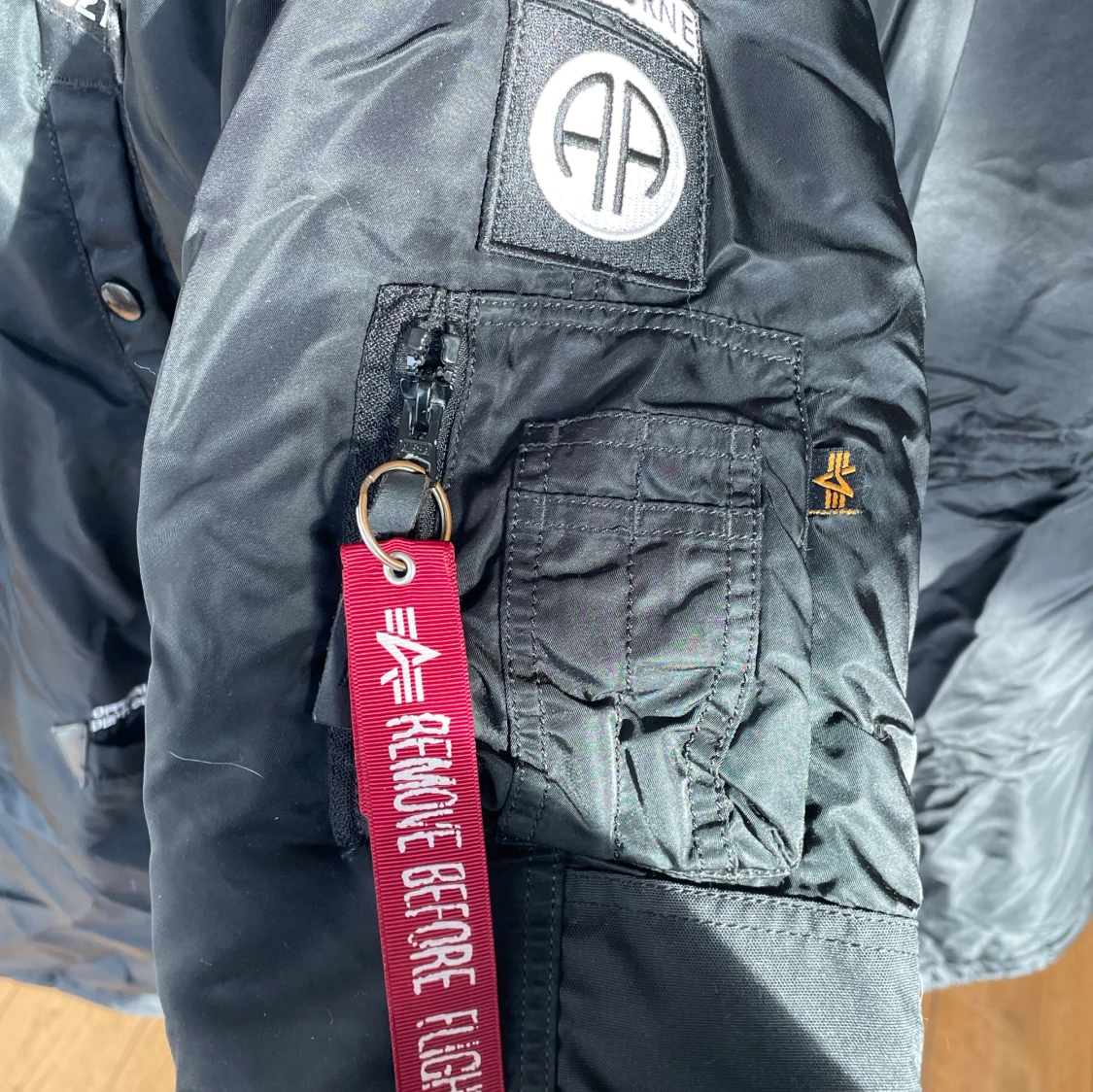 Svart alpha industries vinterjacka - 93