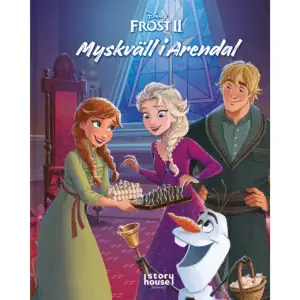 Det är familjekväll och spelkväll på Arendal slott, men Anna, Elsa, Kristoff, Olaf och Sven kan inte bestämma vad de ska spela...    Format Kartonnage   Omfång 32 sidor   Språk Svenska   Förlag Egmont Story House   Utgivningsdatum 2022-01-31   Medverkande Karolina Hjertonsson   ISBN 9789157032843  