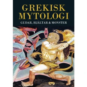Grekisk mytologi : gudar, hjältar & monster (inbunden) - "Fascinerande läsning... [boken] bjuder på såväl upplevelse som kunskap i tilltalande form och format." Bibliotekstjänst, Gunnar Åsberg  Gudar, hjältar &amp; monster - med överdådiga illustrationer! Först fanns Kaos. Från Kaos steg Moder Jord fram och födde titaner och cykloper. Titanerna fick sedan gossebarnet Zeus, som kom att bli den högsta och mäktigaste guden. De nya gudarna hade kommit! 26 berättelser från den grekiska mytologin med fantastiska illustrationer. I denna vackra och innehållsrika bok möter vi gudar, hjältar, monster, under­verk och märkliga varelser i en äventyrlig blandning. Havsguden Poseidon, kärlekens gudinna Afrodite, ­underjordens herre Hades, vishetens gudinna Athena, musikens gud Apollon, och många fler! Vid sidan av gudarna finns det mystiska varelser som kentaurer, skogsnymfer och nereider. Även fasansfulla monster, t.ex. Medusa - med en man av ormhuvuden, Kerberos - den trehövdade hunden, Kimaira - hälften le­jon, hälften bock, Echidna - hälften kvinna, hälften orm... Länge har det saknats en bok på svenska för unga om den grekiska mytologin. Äntligen kan hela familjen stiga in i gudarnas värld och fascineras av deras öden, hjältedåd och intriger. Den grekiska mytologin har sina spår än idag - i ­litteratur, film, musik... Den italienska konstnären GIOVANNI CASELLI har tecknat bilderna i färg och svartvitt.     Format Inbunden   Omfång 143 sidor   Språk Svenska   Förlag Ordalaget Bokförlag   Utgivningsdatum 2015-03-24   Medverkande Margot Henrikson   Medverkande Giovanni Caselli   ISBN 9789174691139  
