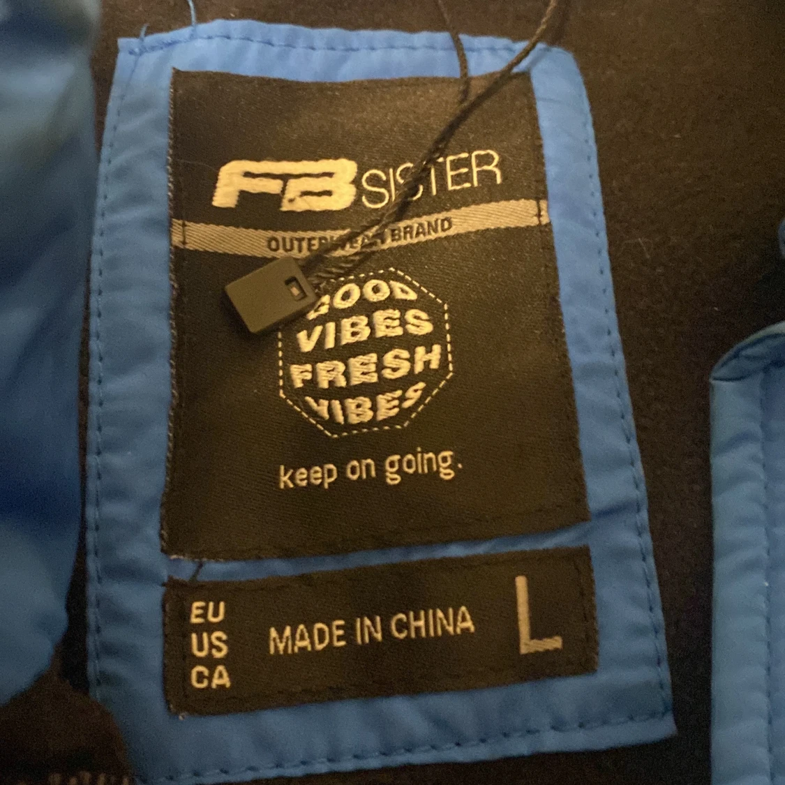 Blå pufferjacka från New yorker  - 90