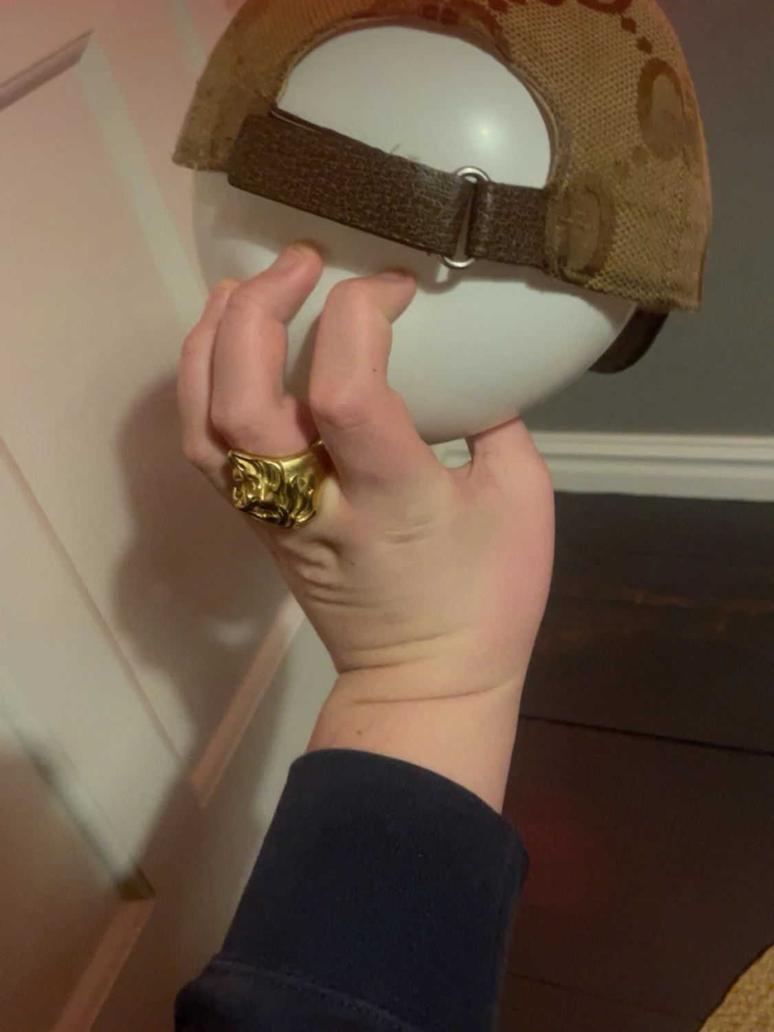 Beige GG-monogram keps från Gucci - 1