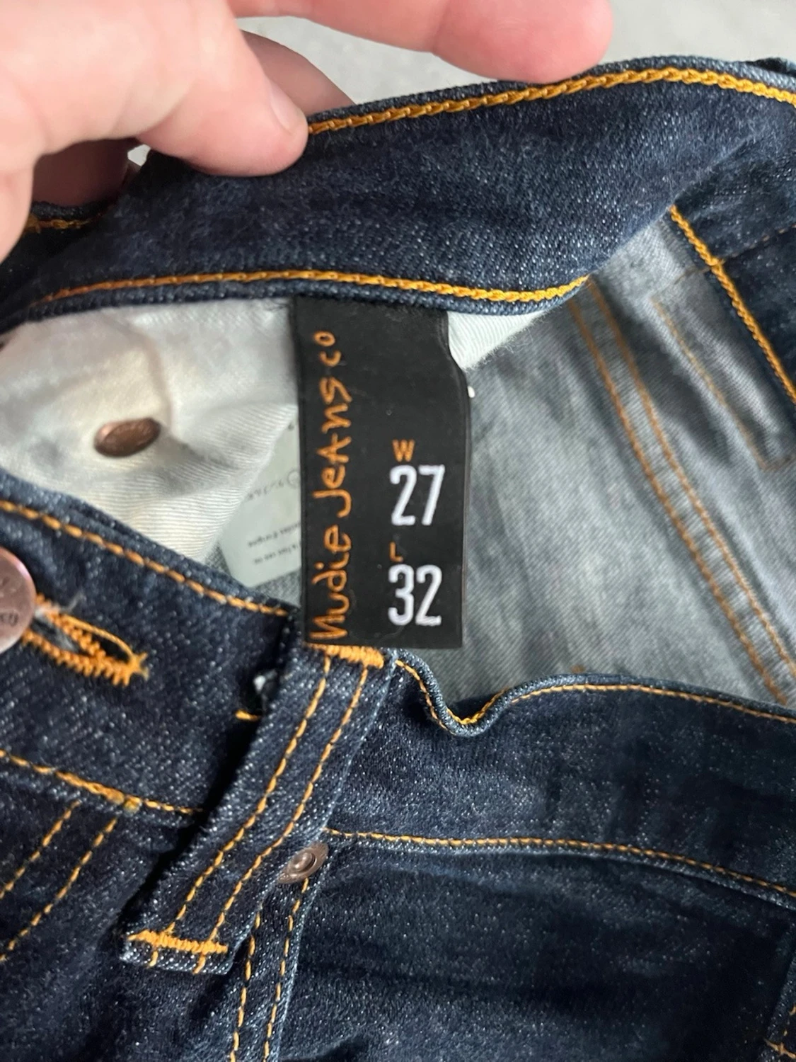Mörkblå jeans från Nudie Jeans - 2