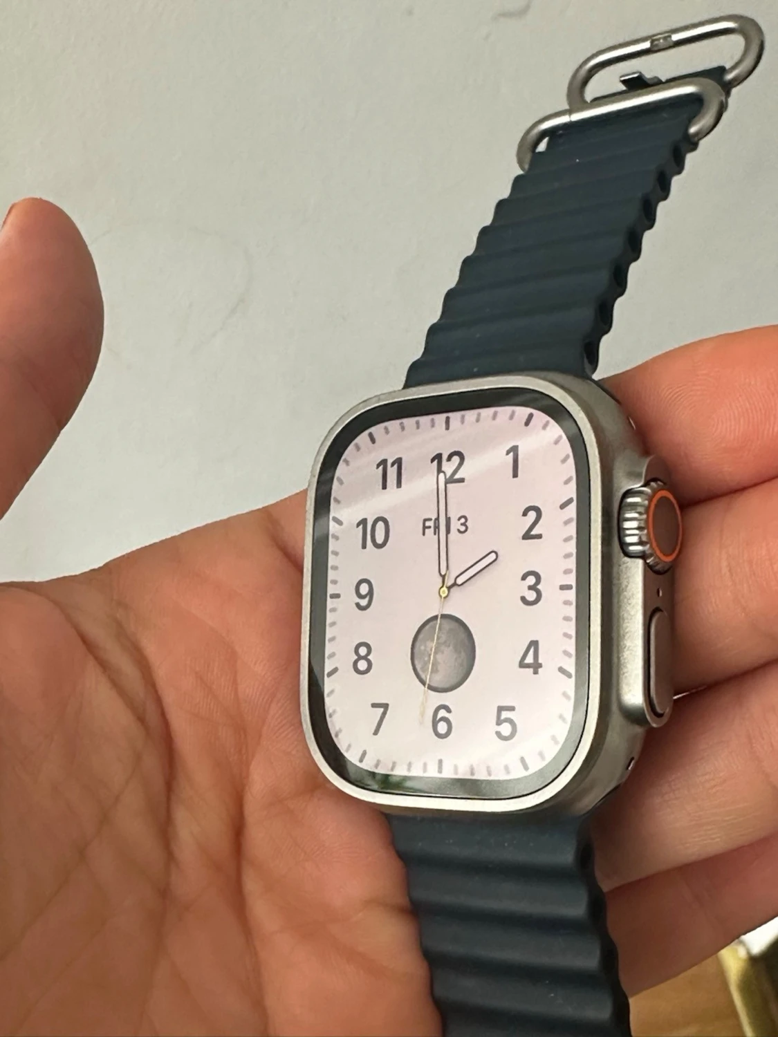 Smartklocka med svart silikonarmband - 2