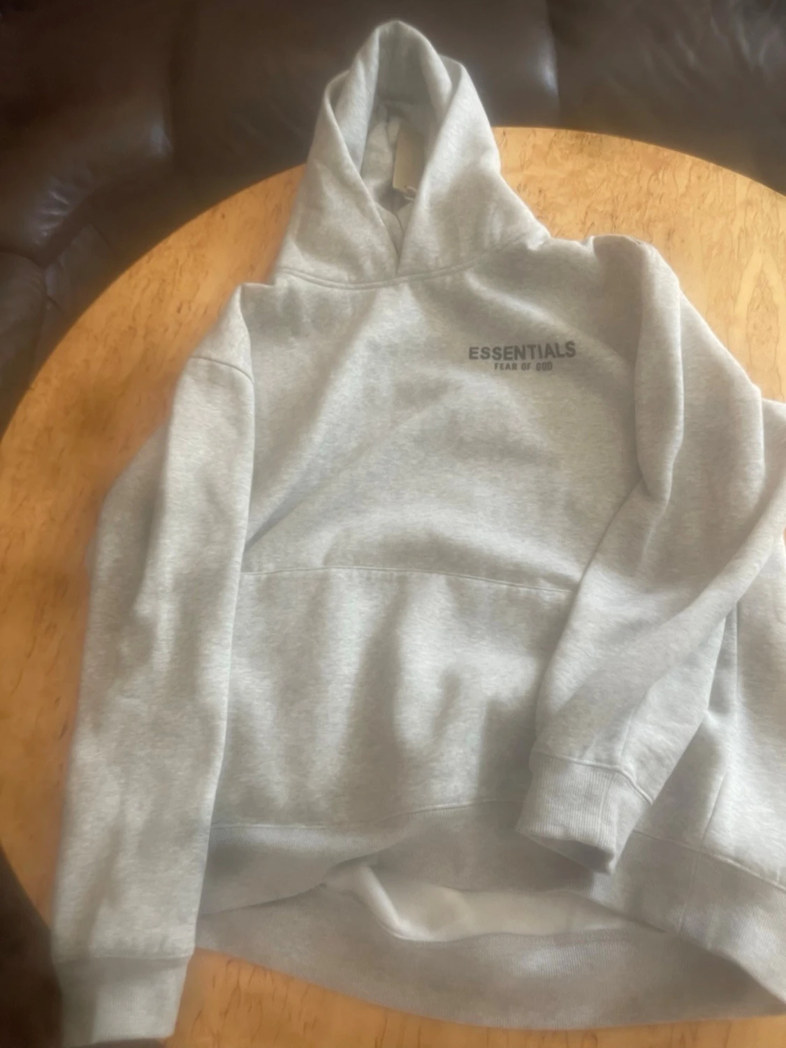 Grå Essentials Fear of God hoodie - 2