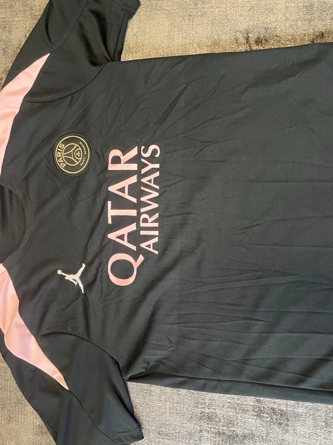PSG träningsset svart/rosa Jordan - 1